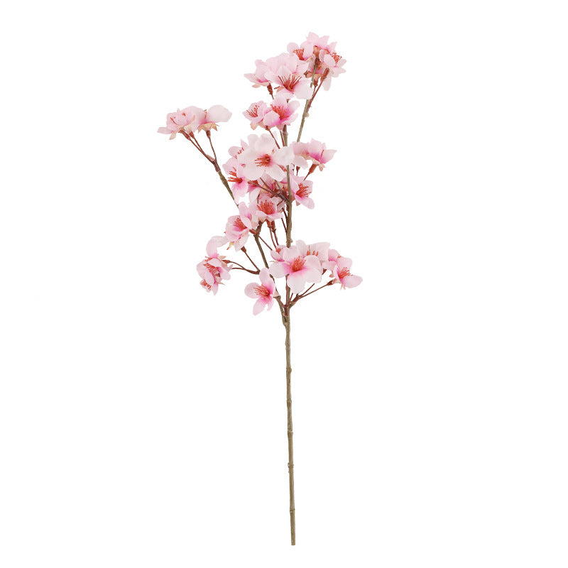 Realistic Japanese Cherry Blossom and Plum Blossom Zen-Inspired Home Decor - Perfect for Hotels, Lounges, and Elegant Interiors