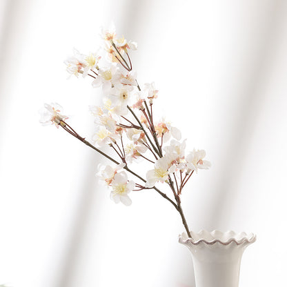 Realistic Japanese Cherry Blossom and Plum Blossom Zen-Inspired Home Decor - Perfect for Hotels, Lounges, and Elegant Interiors