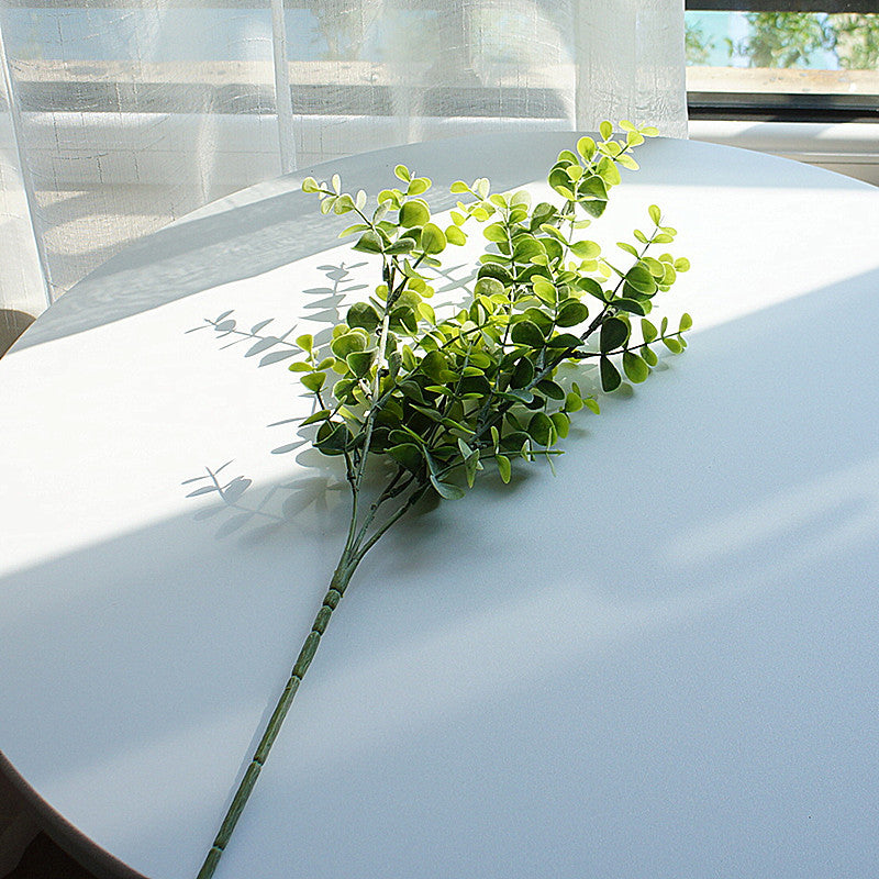 Elegant Simulated Eucalyptus Long-Stemmed Floral Arrangement - Perfect for Home Decor, Weddings, and Photography Sessions