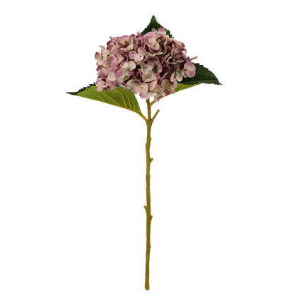 Elegant European Style Faux Flower Bouquet with 11 Branches of Hydrangeas - Perfect for Weddings, Home Decor, and Special Occasions