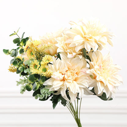 Realistic Artificial Dahlia Flowers - Stunning Peony Style for Wedding Photography & Home Décor - Perfect for Events & Long-Lasting Beauty