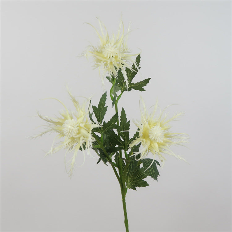 Elegant European-Inspired Artificial Wild Celery Stem - Luxe Home Décor, Perfect for Wedding Floral Arrangements and Creative Artistic Displays