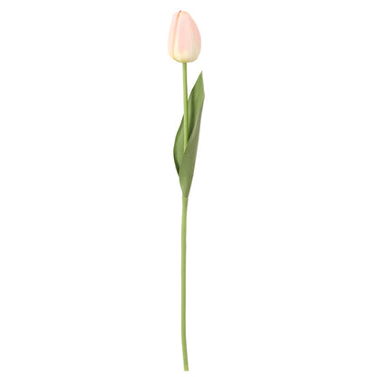 Realistic Touch Long-Stemmed Tulip Flower for Wedding Photography Props - Beautifully Crafted, Moisture-Resistant Faux Tulip Bouquet for Lasting Memories