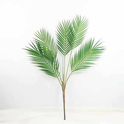 Large Faux Indoor Palm Tree with Cascading Fronds - Scandinavian Style Decorative Greenery for Home and Office