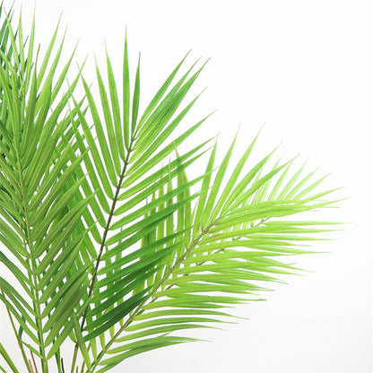 Large Faux Indoor Palm Tree with Cascading Fronds - Scandinavian Style Decorative Greenery for Home and Office