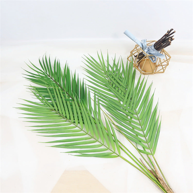 Large Faux Indoor Palm Tree with Cascading Fronds - Scandinavian Style Decorative Greenery for Home and Office