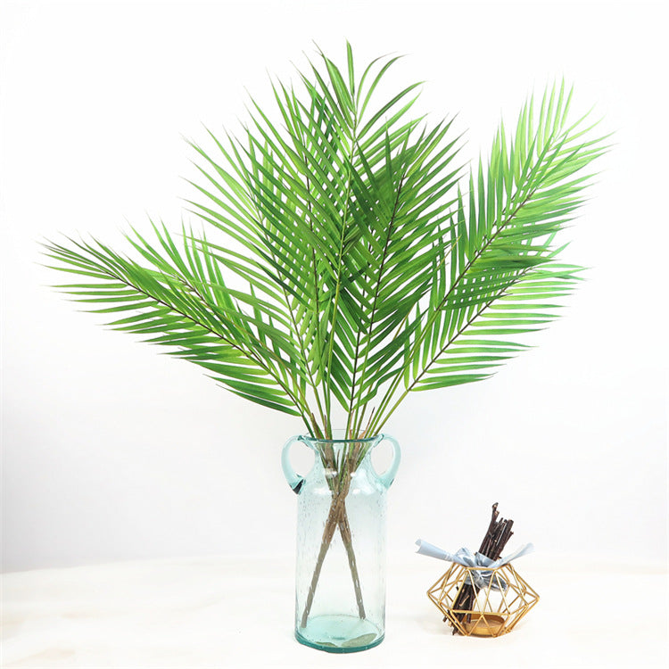 Large Faux Indoor Palm Tree with Cascading Fronds - Scandinavian Style Decorative Greenery for Home and Office