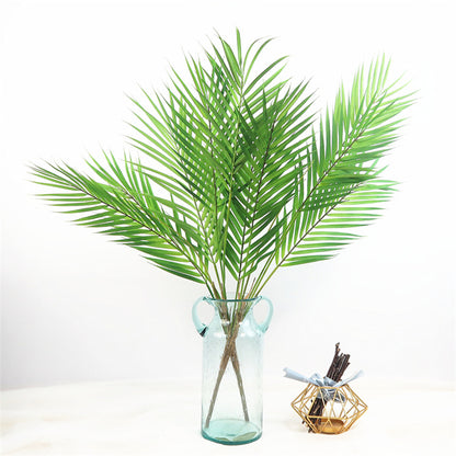 Large Faux Indoor Palm Tree with Cascading Fronds - Scandinavian Style Decorative Greenery for Home and Office