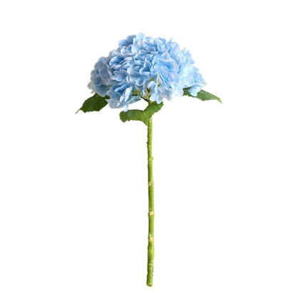 Realistic Faux Hydrangea Bouquet - Lifelike Touch, Moisture-Resistant, Perfect for Hotel Decor, Weddings, and Special Events