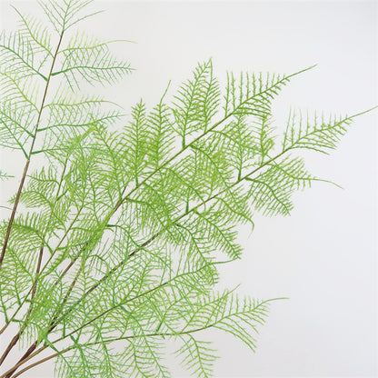 Nordic-Inspired Faux Green Plant - Elegant Asparagus Fern Branch for Home and Office Décor | Lush, Year-Round Greenery | Perfect Indoor Decorative Accent