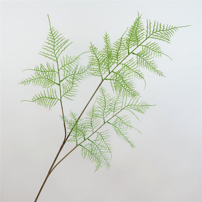 Nordic-Inspired Faux Green Plant - Elegant Asparagus Fern Branch for Home and Office Décor | Lush, Year-Round Greenery | Perfect Indoor Decorative Accent