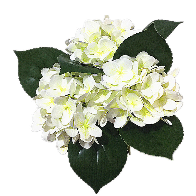 Realistic 3D Hydrangea Artificial Flowers - Perfect Home, Hotel, and Mall Décor, Ideal for Weddings and Photography Props