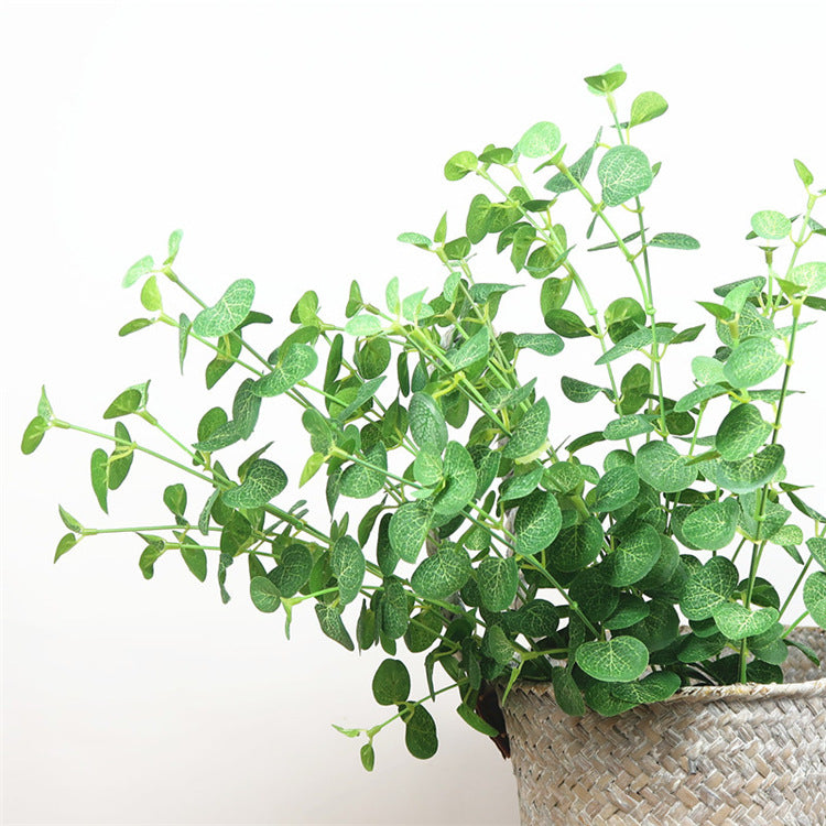 Stunning Faux Greenery Leaves Bundle – Perfect for Money Plant, Honeysuckle & Floral Arrangements – Ideal for Weddings and Decorative Displays