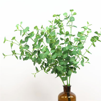 Stunning Faux Greenery Leaves Bundle – Perfect for Money Plant, Honeysuckle & Floral Arrangements – Ideal for Weddings and Decorative Displays