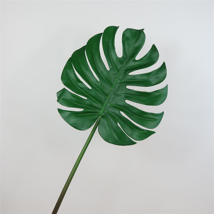 High-Quality Faux Monstera Leaves for Creative DIY Floral Arrangements - Perfect for Home Decoration, Living Room Accent, and Greenery Enthusiasts