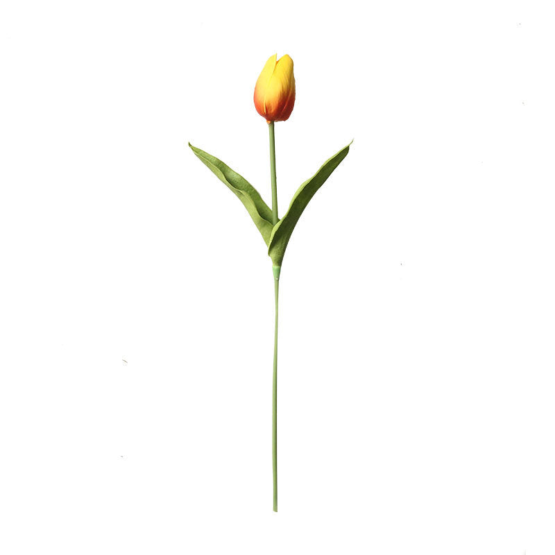 Stunning PU Mini Tulip Artificial Flowers for Home Decor – Perfect for Weddings and Celebrations | Durable, Realistic Design | MW08081