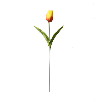 Stunning PU Mini Tulip Artificial Flowers for Home Decor – Perfect for Weddings and Celebrations | Durable, Realistic Design | MW08081