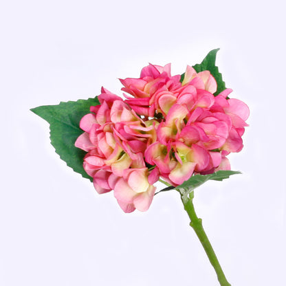 Realistic Hydrangea Bouquet - Stunning Artificial Silk Flowers for Home Decor, Wedding Celebrations, and Events