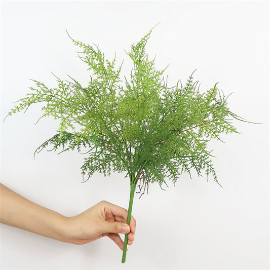 Elegant Artificial Asparagus Fern Plant for Home Décor - Zen-Inspired Japanese Style Greenery Decoration with Realistic Leaves and Perfect for Any Room