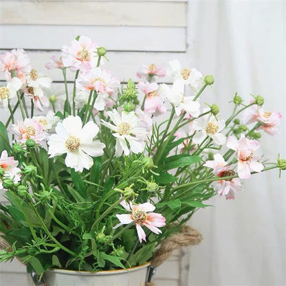 Charming Artificial Daisy Flowers for Table Decor - Perfect for Weddings, Home Accents, and Creative Floral Arrangements