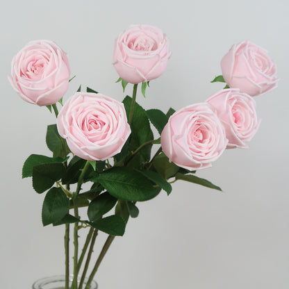 Touch Moisturizing Artificial Rose Table Décor - Perfect for Home Decoration, Weddings, Floral Arrangements, Photography Props, and Elegant Crown Rose Displays