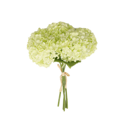 Stunning Faux Snowball Hydrangea Bouquet – Perfect for Wedding Decor, Home Accents, and More | Lifelike Artificial Flowers for Lasting Beauty