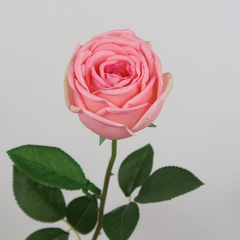 Touch Moisturizing Artificial Rose Table Décor - Perfect for Home Decoration, Weddings, Floral Arrangements, Photography Props, and Elegant Crown Rose Displays