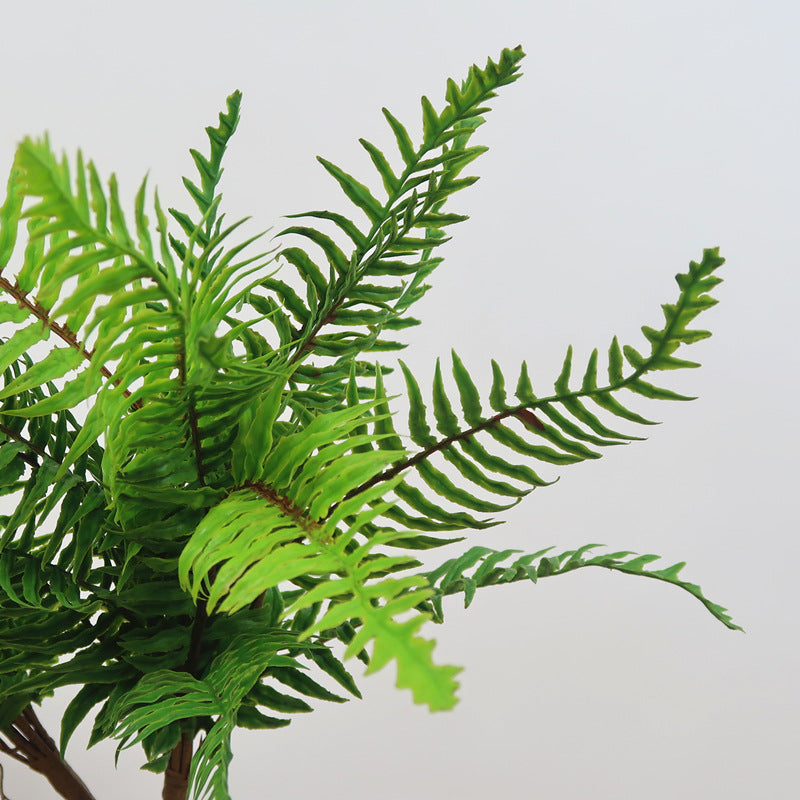 Ultra-Realistic Touch Green Plant – Lush Fern and Grass Combo for Home, Office, Balcony & Living Room Decor, Perfect for Indoor Plant Lovers