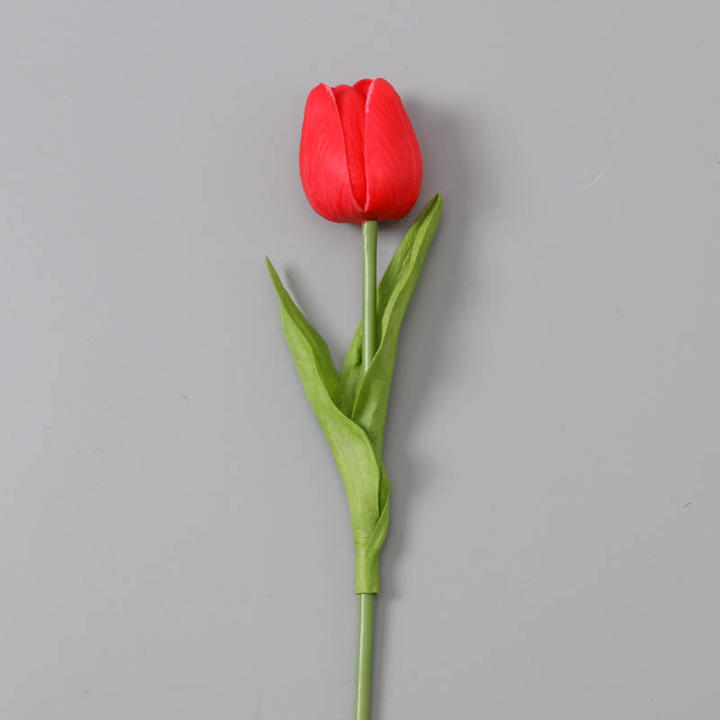 Elegant PU Tulip Faux Flowers – Creative Home Décor for Lasting Beauty and Low Maintenance