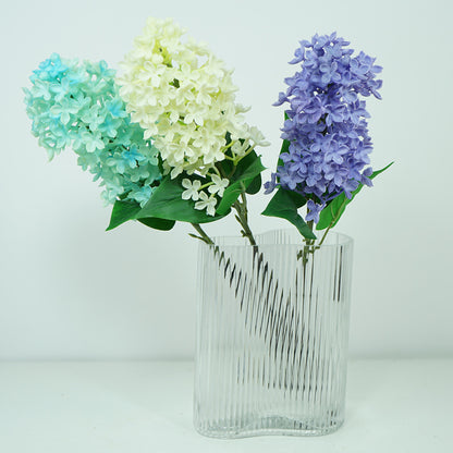 High-Quality Nordic-Inspired Faux Hyacinth Flower with Soft Touch, Ideal for Elegant Table Décor in Restaurants and Hotels