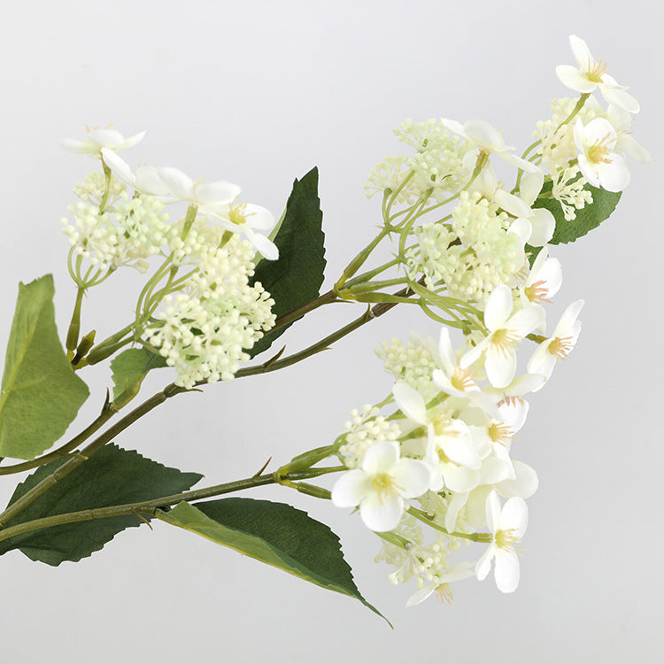 Elegant Artificial Hydrangea Bouquet for Home Décor - Stunning Faux Floral Arrangement for Weddings and Event Aisles