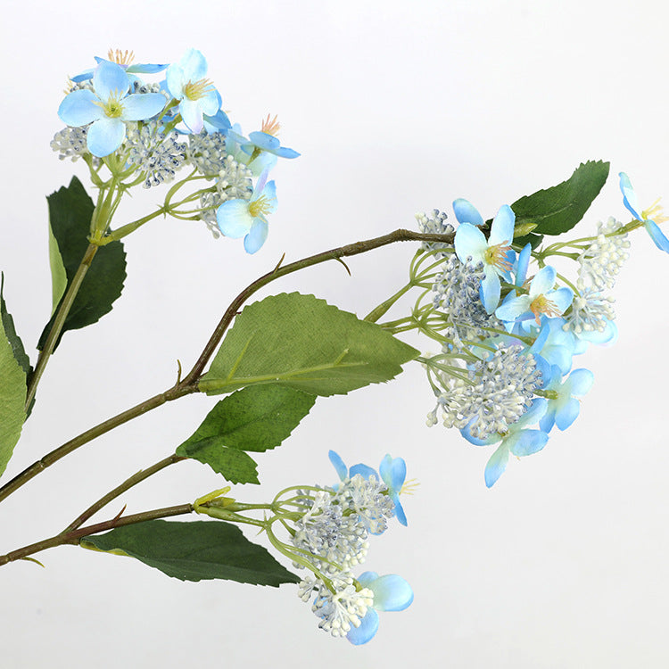 Elegant Artificial Hydrangea Bouquet for Home Décor - Stunning Faux Floral Arrangement for Weddings and Event Aisles