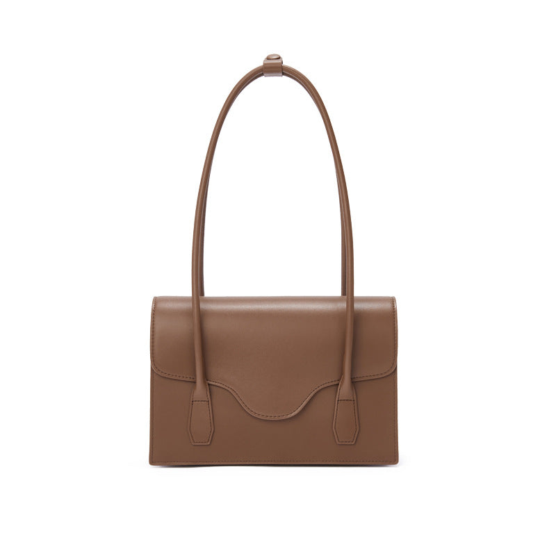 Chic Versatile Genuine Leather Women's Handbag Elegant Unique Shoulder and Underarm Bag for Every Occasion