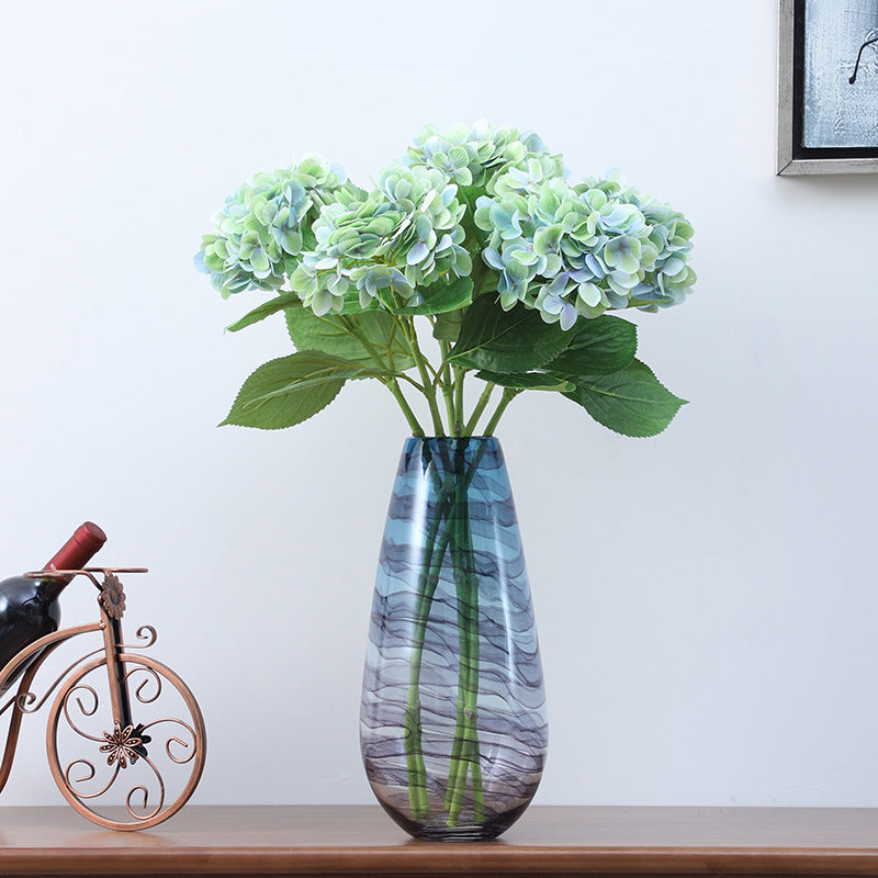 Realistic 3D Printed Hydrangea Silk Flowers – Perfect for Home Decor, Hotels, and Photography Props – Stunning Faux Floral Arrangements