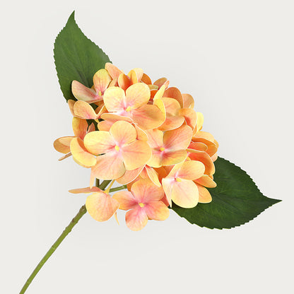 Realistic Touch Artificial Hydrangea Flower for Home Decor - Small 3D Printed Bouquet Perfect for Weddings and Special Events