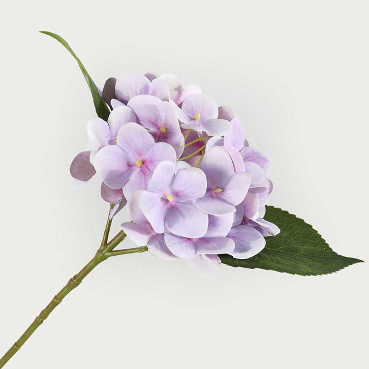 Realistic Touch Artificial Hydrangea Flower for Home Decor - Small 3D Printed Bouquet Perfect for Weddings and Special Events