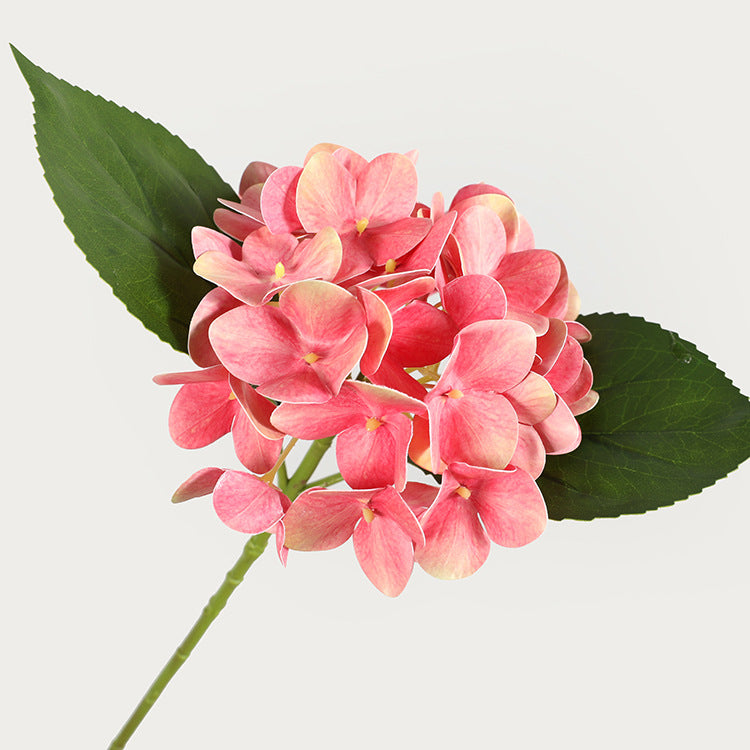 Realistic Touch Artificial Hydrangea Flower for Home Decor - Small 3D Printed Bouquet Perfect for Weddings and Special Events