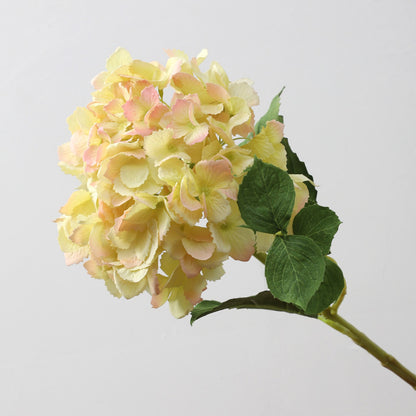 Realistic Touch Hydrangea for Wedding Celebrations - Lifelike Artificial Flower Décor and Home Planter for Timeless Elegance in Your Special Day