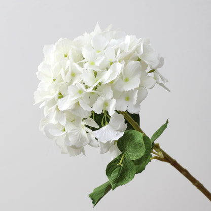 Realistic Touch Hydrangea for Wedding Celebrations - Lifelike Artificial Flower Décor and Home Planter for Timeless Elegance in Your Special Day