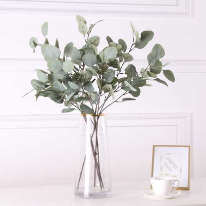 Realistic Eucalyptus Faux Silk Flowers for Home Décor – Perfect for Living Rooms, Model Homes, Hotels, and Wedding Celebrations – Elegant Greenery for Any Occasion