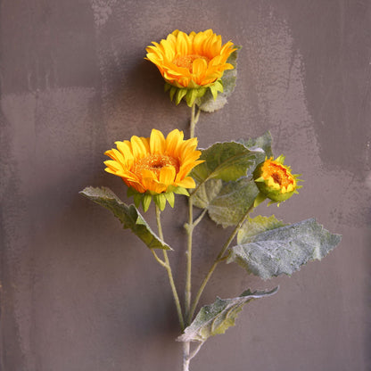 Realistic Sunflower Living Room Decor - Stunning Faux Silk Sunflowers for Beautiful Home Styling & Soft Furnishings