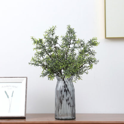 Realistic Fake Rosemary Bouquet - Lifelike Artificial Plants for Wedding Decor, Home, and Living Room - Perfect Greenery Accent for Any Space