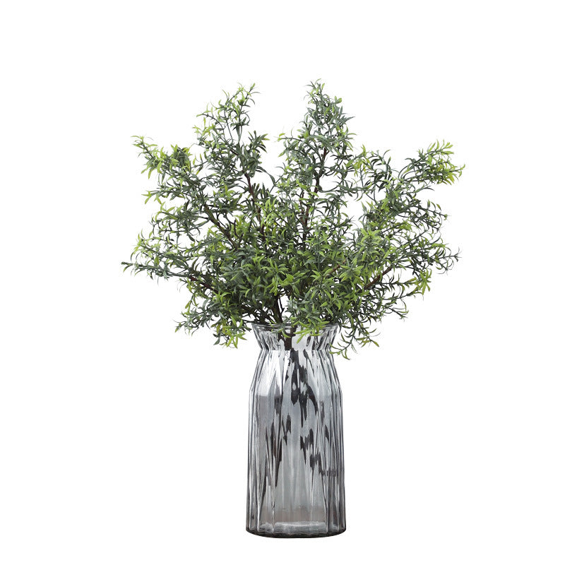 Realistic Fake Rosemary Bouquet - Lifelike Artificial Plants for Wedding Decor, Home, and Living Room - Perfect Greenery Accent for Any Space