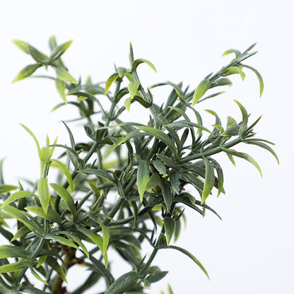 Realistic Fake Rosemary Bouquet - Lifelike Artificial Plants for Wedding Decor, Home, and Living Room - Perfect Greenery Accent for Any Space