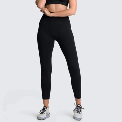 Seamless High Waisted Yoga Pants for Women Moisture Wicking Breathable Fitness Leggings with Extended Length for Maximum Comfort and Flexibility