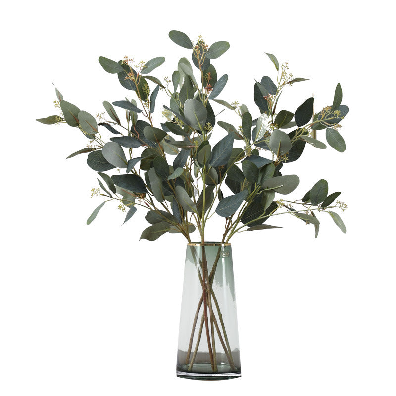 Realistic Eucalyptus Bouquet - Elegant Faux Flower Arrangement for Weddings and Home Décor | High-Quality, Lifelike Greenery for Lasting Beauty