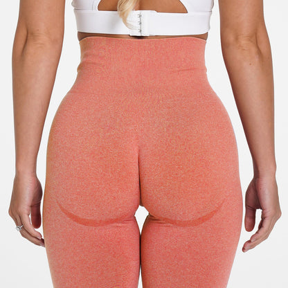 Summer Fashion Seamless Yoga Shorts for Women High Waisted Breathable and Workout Leggings for Fitness Enthusiasts