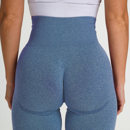 Summer Fashion Seamless Yoga Shorts for Women High Waisted Breathable and Workout Leggings for Fitness Enthusiasts