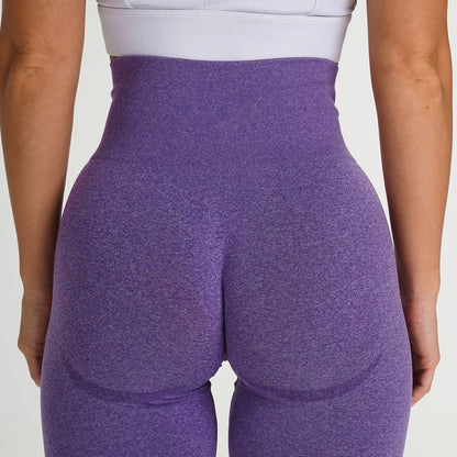 Summer Fashion Seamless Yoga Shorts for Women High Waisted Breathable and Workout Leggings for Fitness Enthusiasts