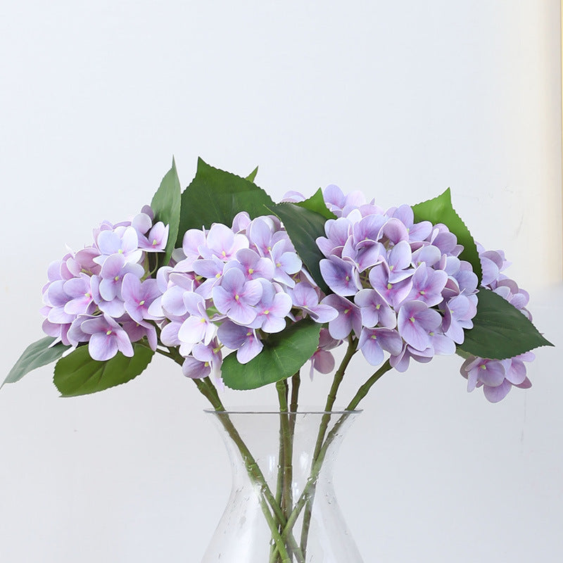 Realistic 3D Printed Hydrangea Decor - Beautiful Faux Flowers for Weddings and Home Living Rooms, Perfect for Long-Lasting Floral Arrangements